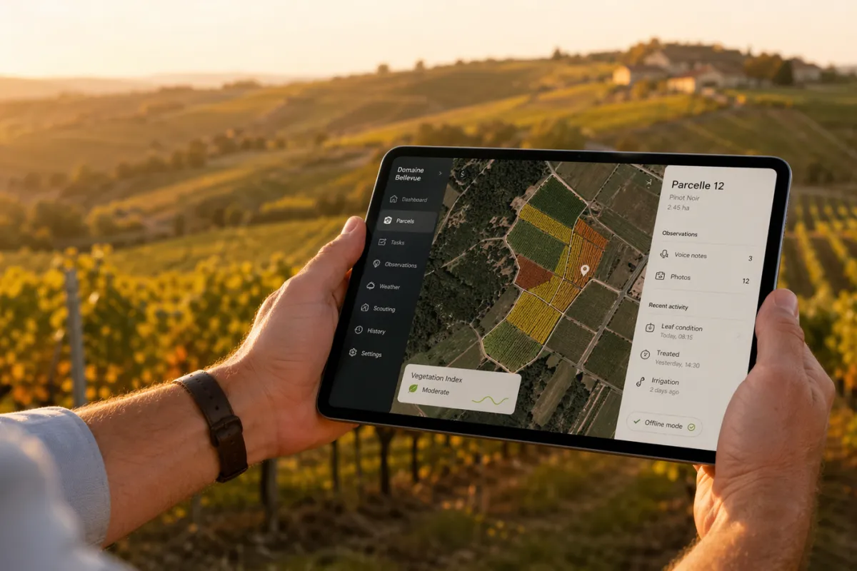 Illustration de la solution VitiPréco